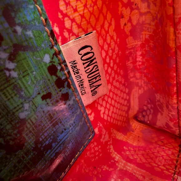 Consuela, downtown Rita, black, multicolor, embroidered floral, Crossbody bag. - Picture 8 of 16